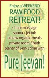 Green Raw Food Spiritual Ashram Retreat Workshop