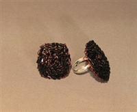 Woven Copper Rings